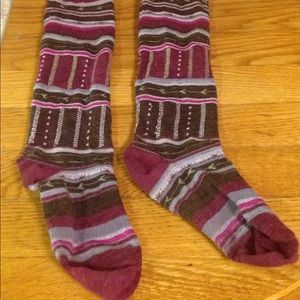 Kneelength smart wool socks